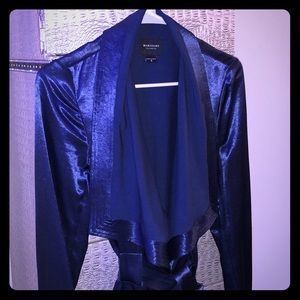 Marciano Satin Wrap Coat with Belt